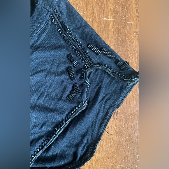 Beaded Rayon Women’s V Neck Rayon top - Picture 3 of 9